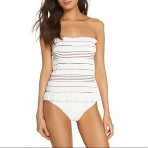 NWT Tory Burch Costa One Piece Swimsuit sz S